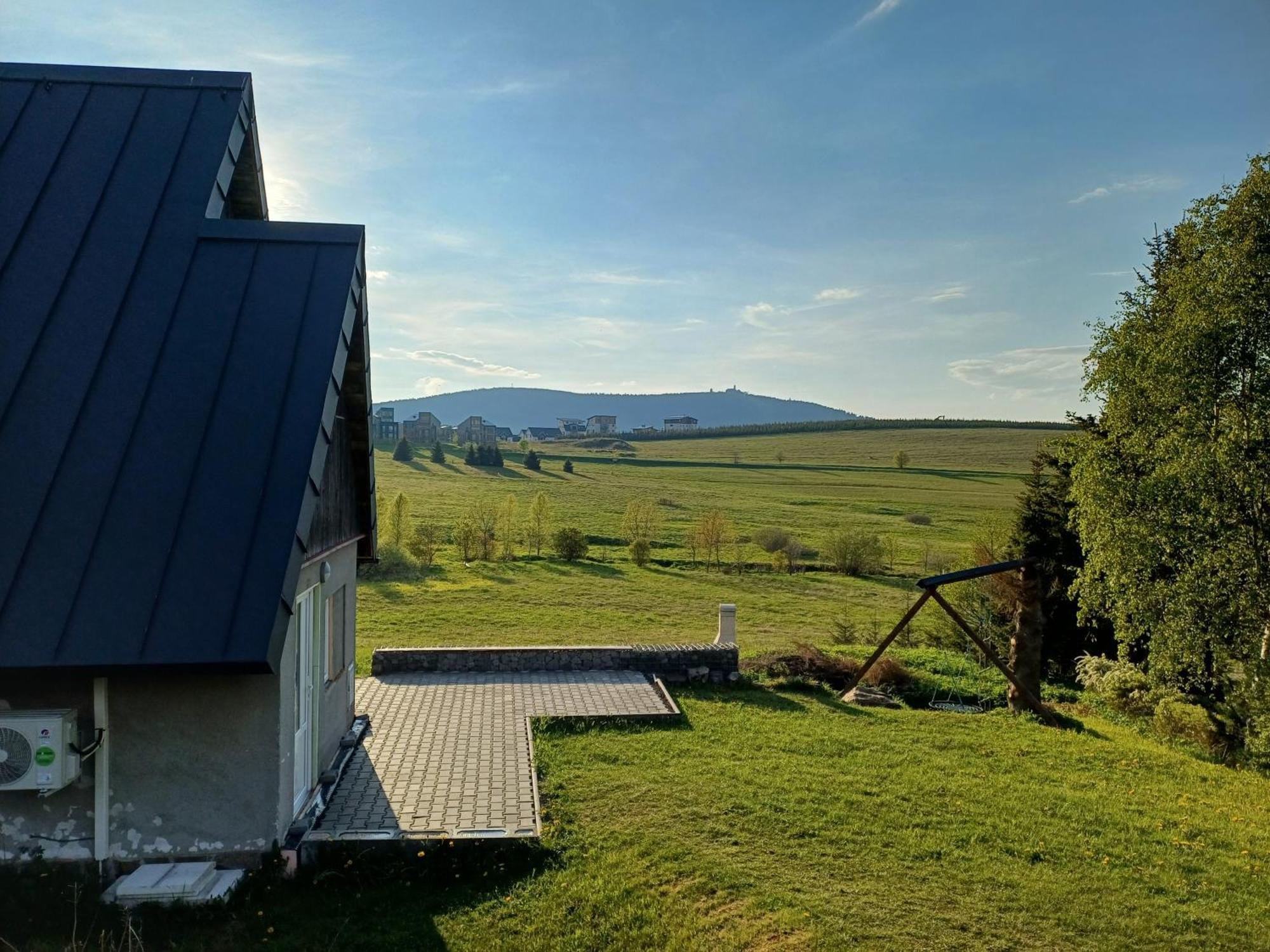 Chaloupka Na Vrsku Villa Loucna pod Klinovcem Exterior photo